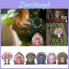 Garden Fairy Door Wooden Decor With Fairy Tale Design For Home And Living Room Decor