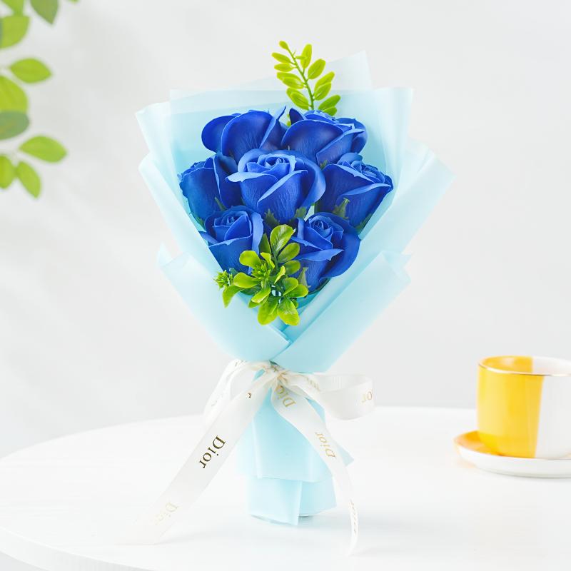 Scented Soap Rose Bouquet: Perfect Gift for Mother's Day, Valentine's, Birthdays - Ideal for Girlfriends, Moms, Besties, Teachers.