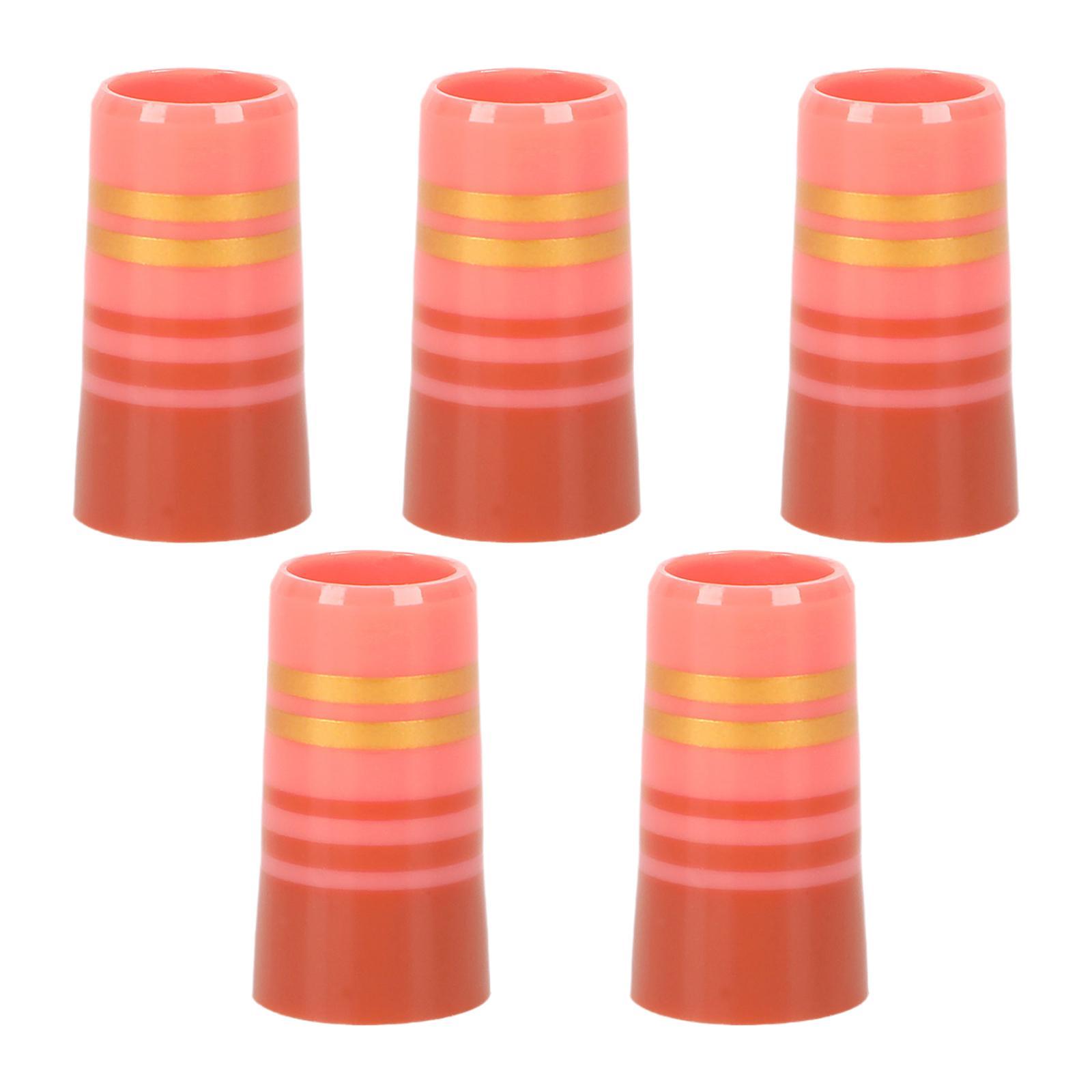 5x Golf Sleeve Ferrules for Taper Tip Iron Wedge Golf Accessories Cover Fit 0.370   Parallel Shaft Supplies Golf Ferrules
