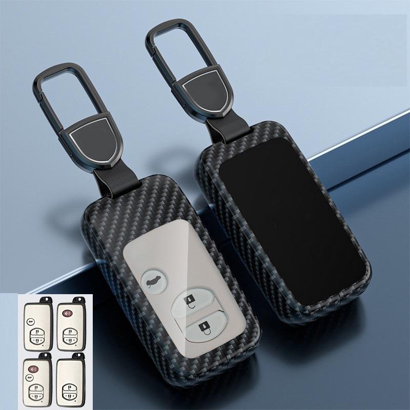 

Zinc Alloy Car Key Case Cover For Toyota Land Cruiser Prado 150 Camry Prius Crown For Subaru 2013 2014 Foreste Outback XV legacy