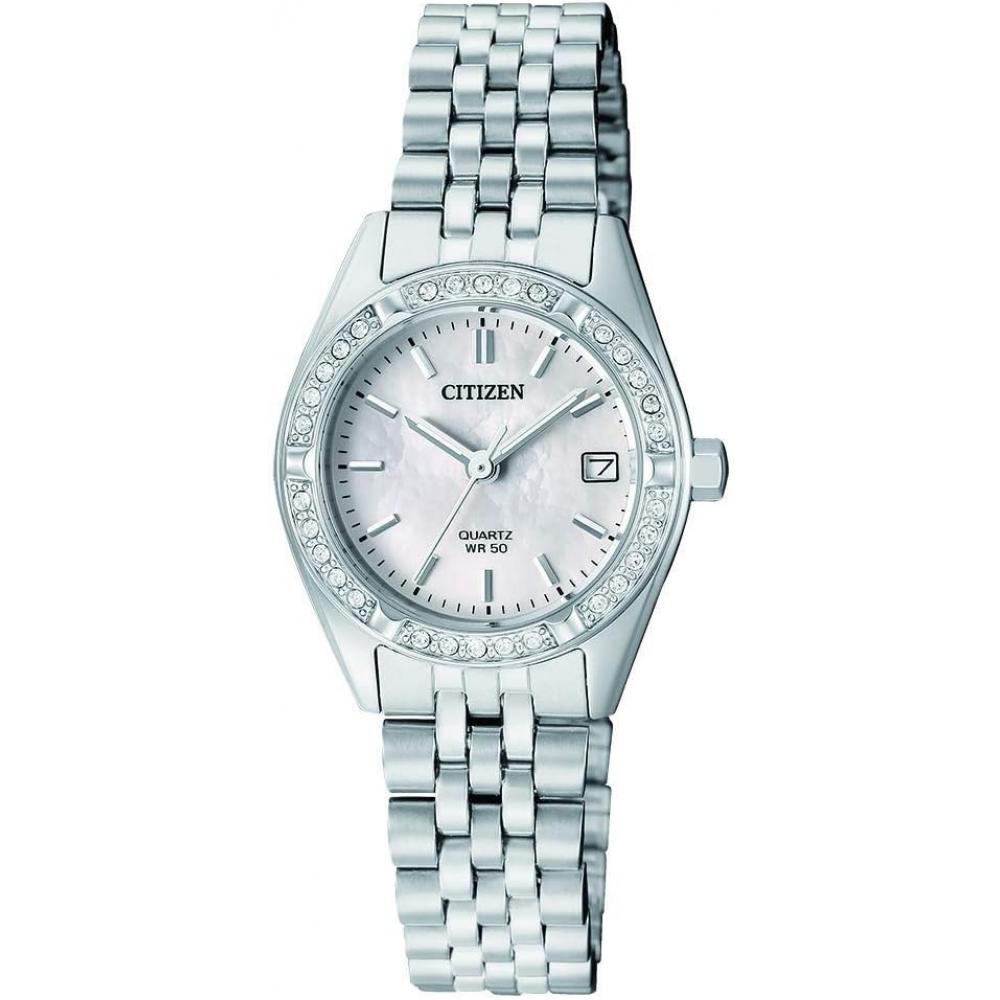 

Нет Citizen [Citizen] кварц EU6060 55D перламутровый женский