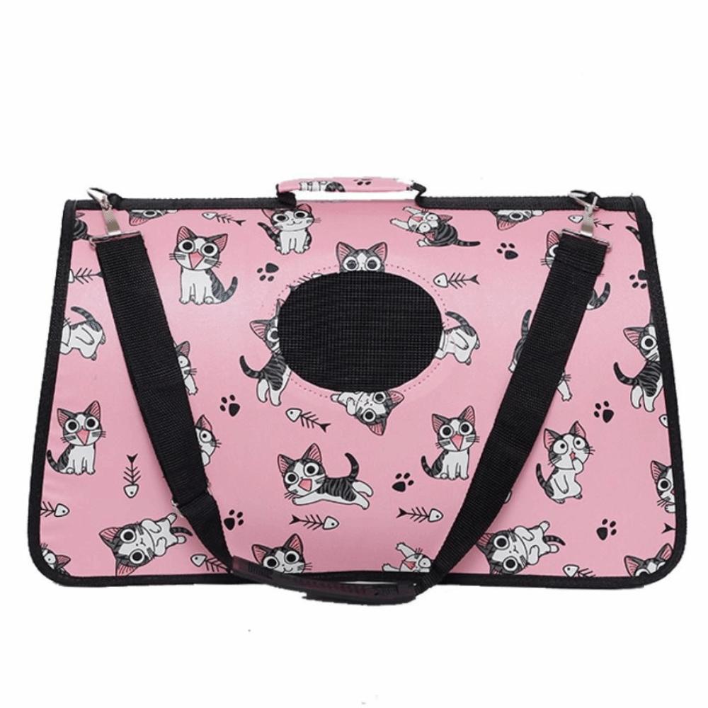 Breathable Pet Outing Bag Multi Functional Foldable Cat Bag Portable Pet Carrying Bag  Small Dogs