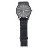 Quartz Wrist Watch for Men Luminous Hands Fashion Rhinestones Men Chronograph Analog Watch Black