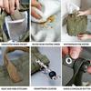 Large Capacity Waterproof Lunch Bag with Drawstring Closure Thick Insulation Cooler Bento Bag for Picnic Work Student Handle Ba
