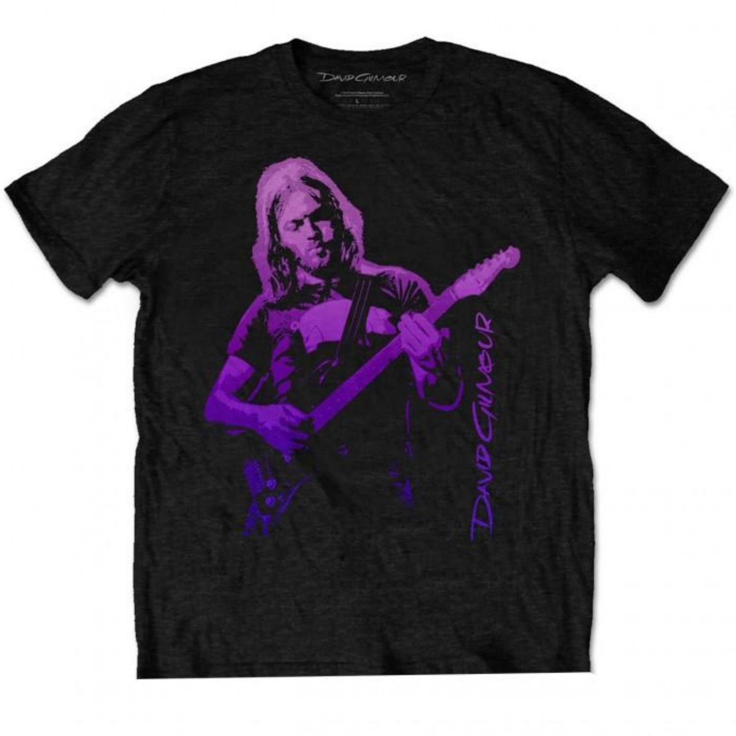 David Gilmour Unisex Adult Pig Gradient Cotton T-Shirt S чёрный