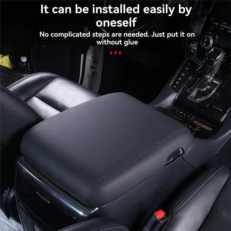 Center Console Armrest Cushion Storage Box Cover For Toyota Alphard/Vellfire 30 Series Armrest Lid Cover Off-White