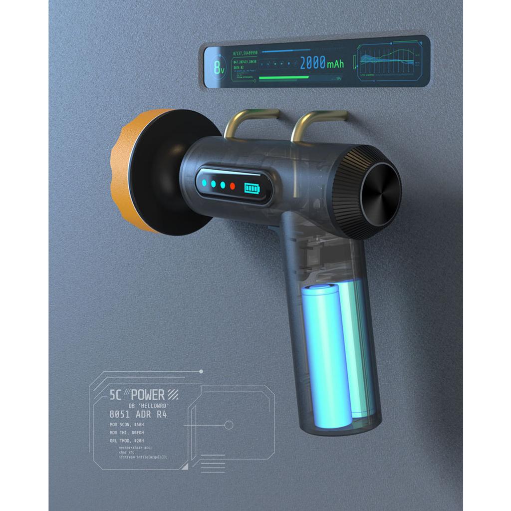 Cordless Polisher for Car Detailing 20000 Turns/min- Car Buffer Polisher Portable Sander for Car Waxing/Buffing/Scratch