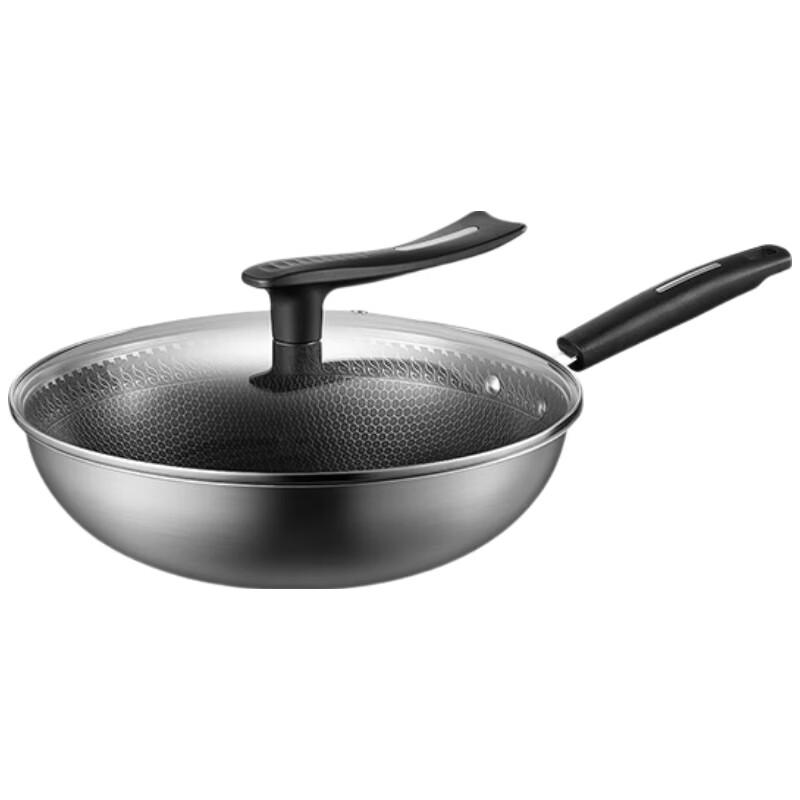 Midea 304 Stainless Steel Non-stick Wok