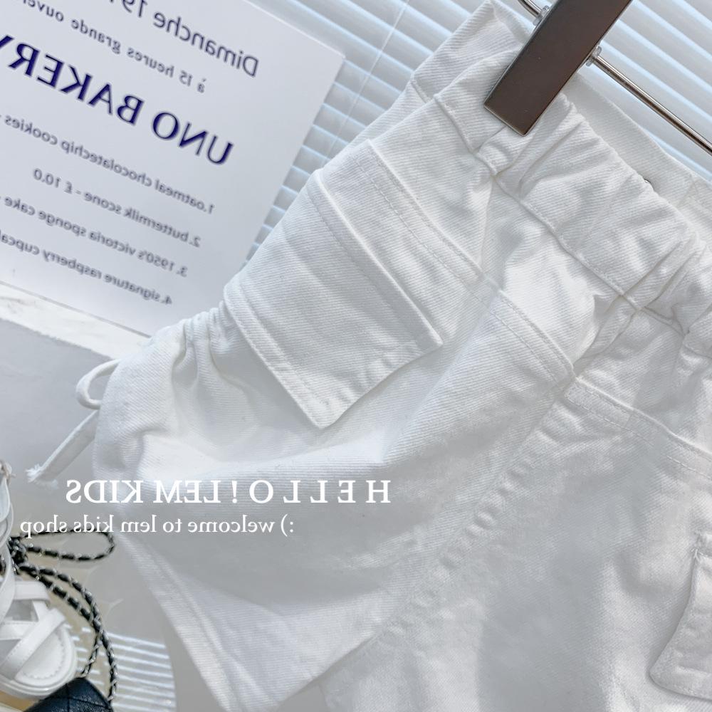 Girls' Summer Denim Shorts - 2022 Thin Style Hot Pants for Kids