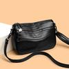 New Women's Crossbody Bag New Small Square Bag Trendy Fashion Casual Simple double-deck Retro One Shoulder Messenger Bag