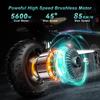 FENGQS GT8 PRO Electric Scooter 11 inch Off-Road Tire 2800W*2 Motor 60V35Ah Battery 85km/h Max Speed 100km Max Range Adult Foldable E-Scooter