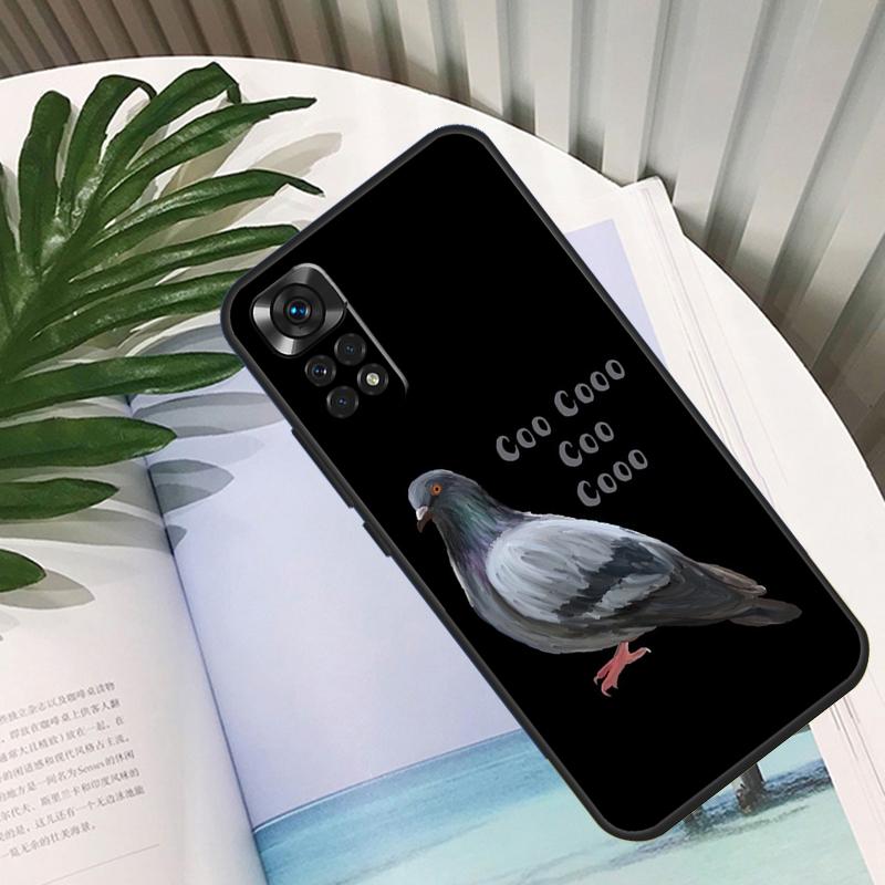 

Pigeons Doves Bird Flock Animal Cover For Xiaomi Redmi Note 11 12 10 9 8 Pro Note 11S 10S 9S Redmi 10C 10A 9C 12C Back Case Redmi Note 12 Pro 4G
