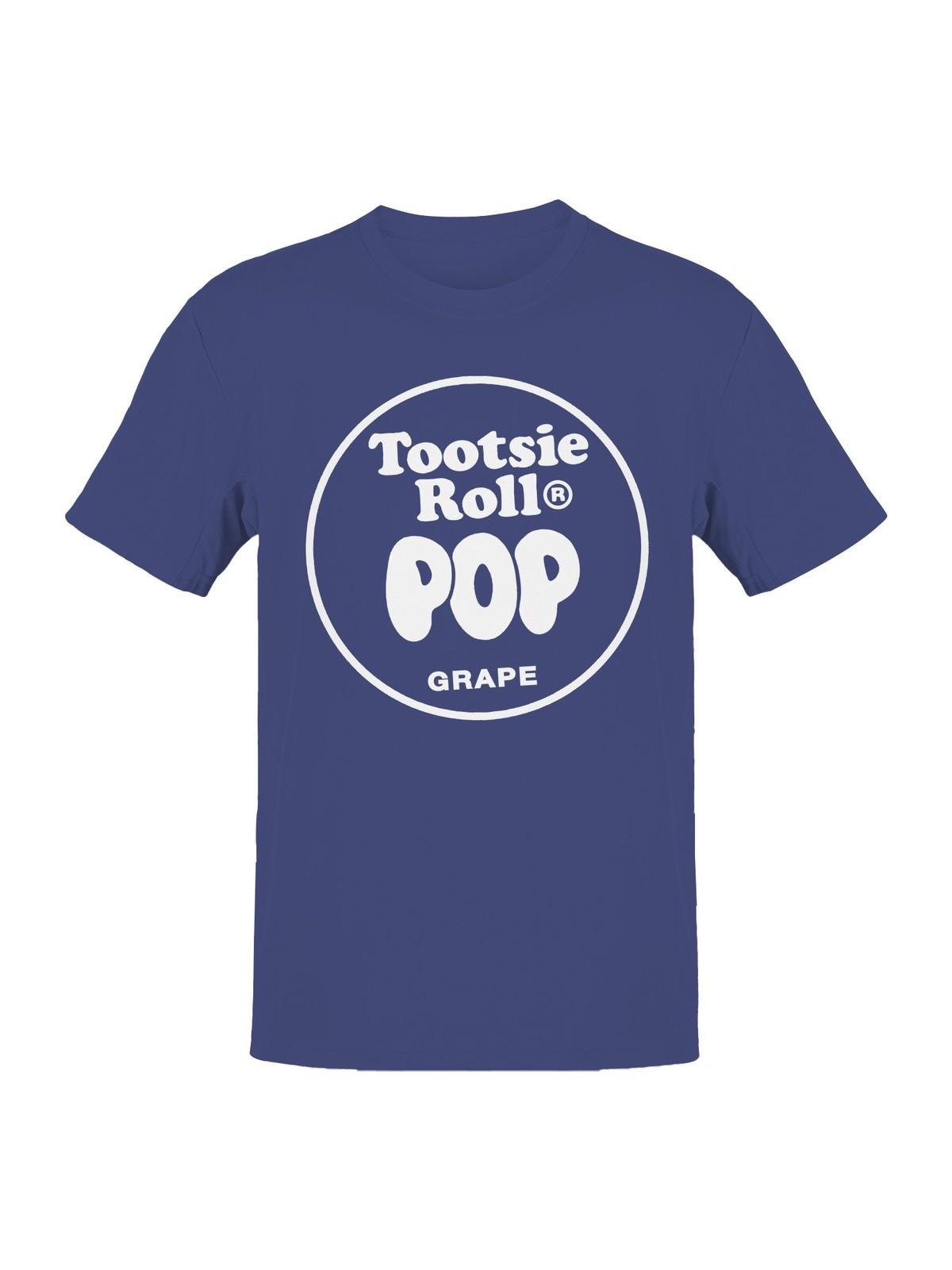Officially Licensed Tootsie Roll Grape Tootsie Roll Pop Mens T-shirt XXXL