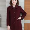 Manteau en laine pour femme petite taille 2025: Épais, court, style coréen, tendance