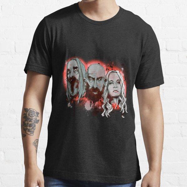 Scary Movie The Devils Rejects Horror Halloween Vintage Magliette in Puro Cotone House of 1000 Corpses Regali Abbigliamento Nuovi Arrivi