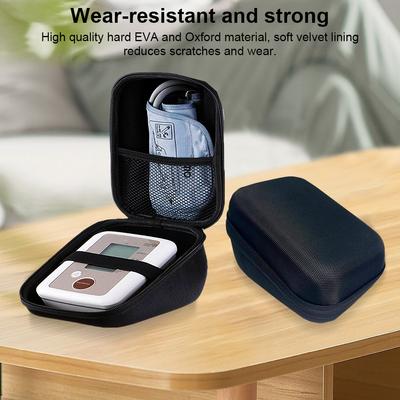 Hard Case Travel Bag Anti-scratch Carrying Storage Travel Bag Hard Case Replacement for Omron Yuwell Blood Pressure Monitor