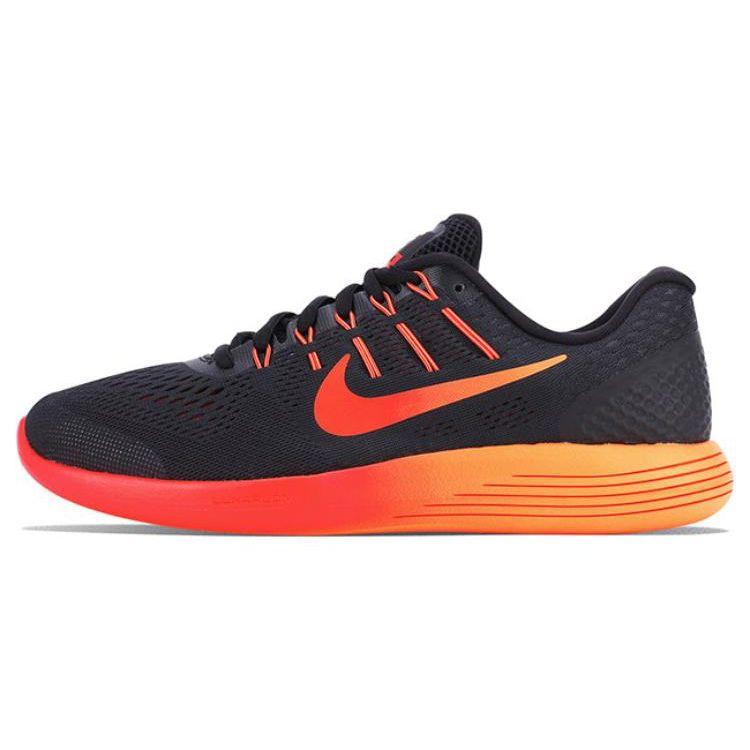 Nike Lunarglide 8 Comfortable Retro Slip-Resistant Durable Low-Top Running Shoes Men sneaker Black AA8676-006 44