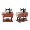 Mini Vintage Creative Retro Sewing Clockwork Music Box Gift Table Decoration