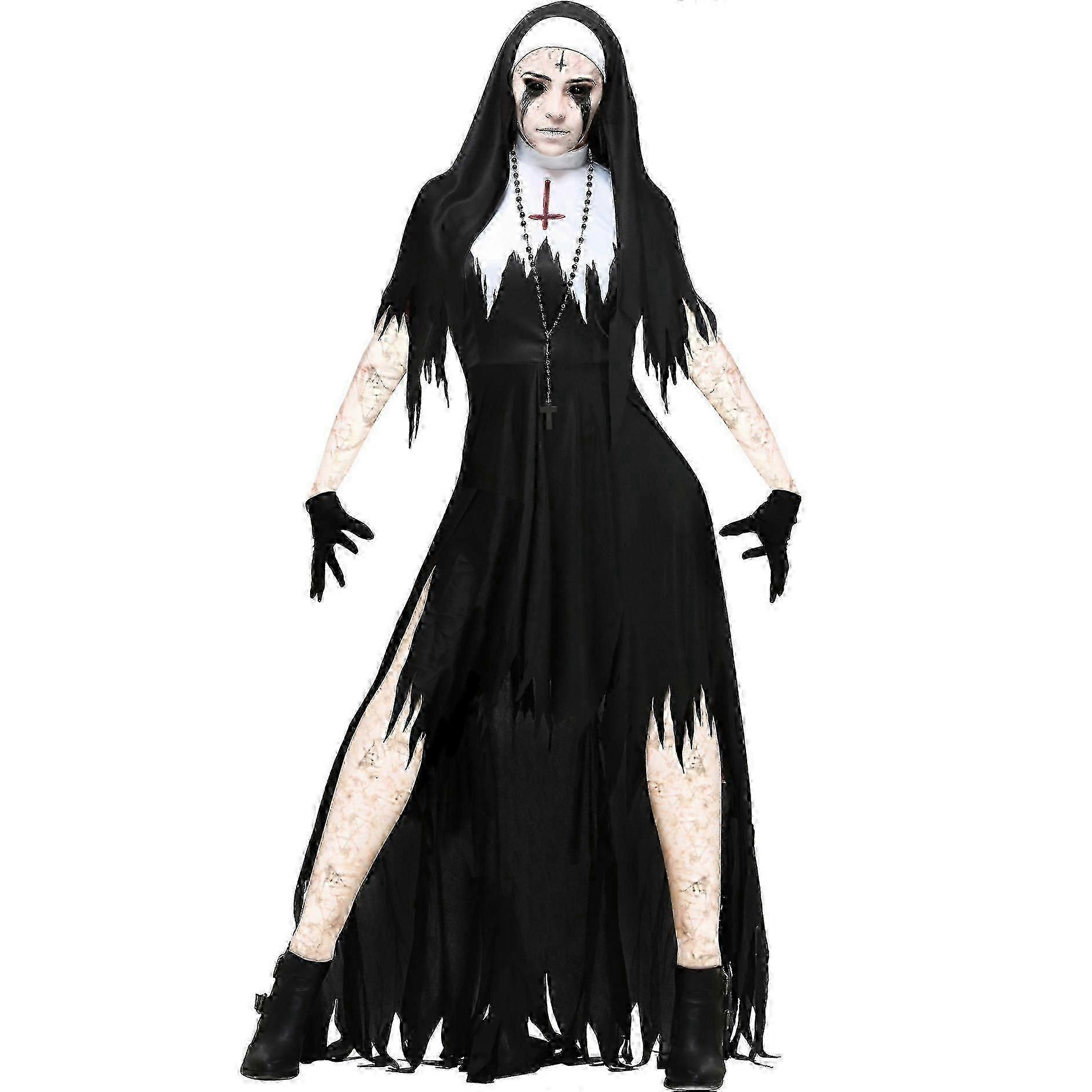 2026 Hot!! Adult The Nun Costume