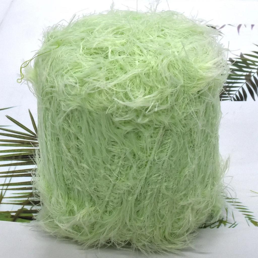 6 Stück 300g/10.56oz Nerz Samtgarn Ultraweiches Plüschgarn zum Stricken & Häkeln Luxus DIY Garn für Decken Schals Flauschiges Bastelgarn Setcx