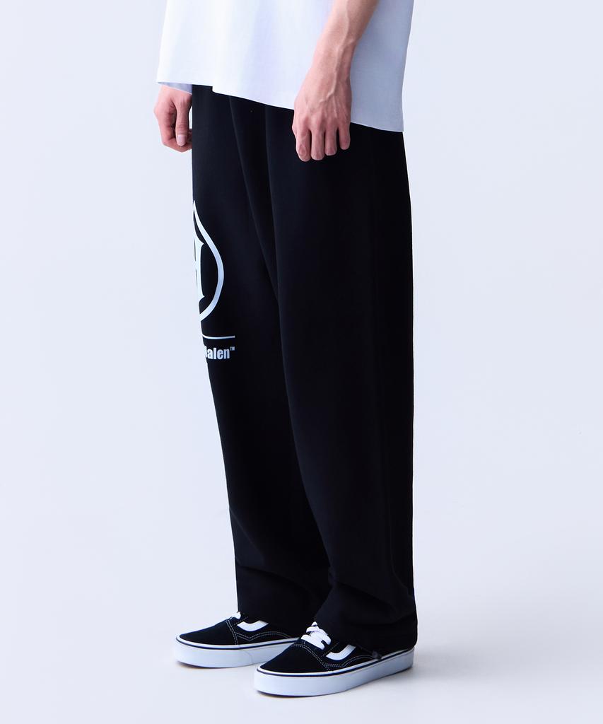 ADERNM Logo Sweatband Pants Black