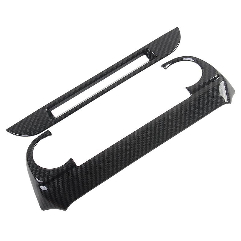 For Mazda CX-5 CX5 2017 2018    Accessories Car Middle CD Console Dashboard Trim Sticker Frame Cover Interior