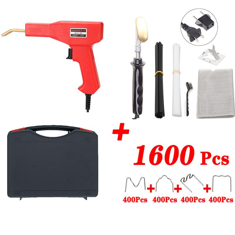 110V/220V Hot Stapler Plastic Welding Machine Bumper Repair Kit Soldering Iron For Plastic Repair Car Bumper Repair Welding Gun