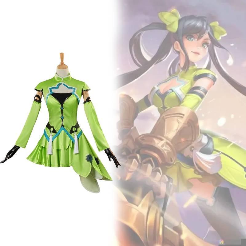 Honor Of Kings Cosplay Costume With Spandex Polyester For Anime Role Play