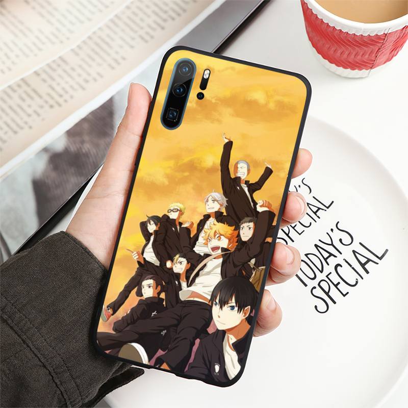 Anime Volleyball Boy Phone Case For Huawei P20 P30 P40 Lite Pro P Smart 2019