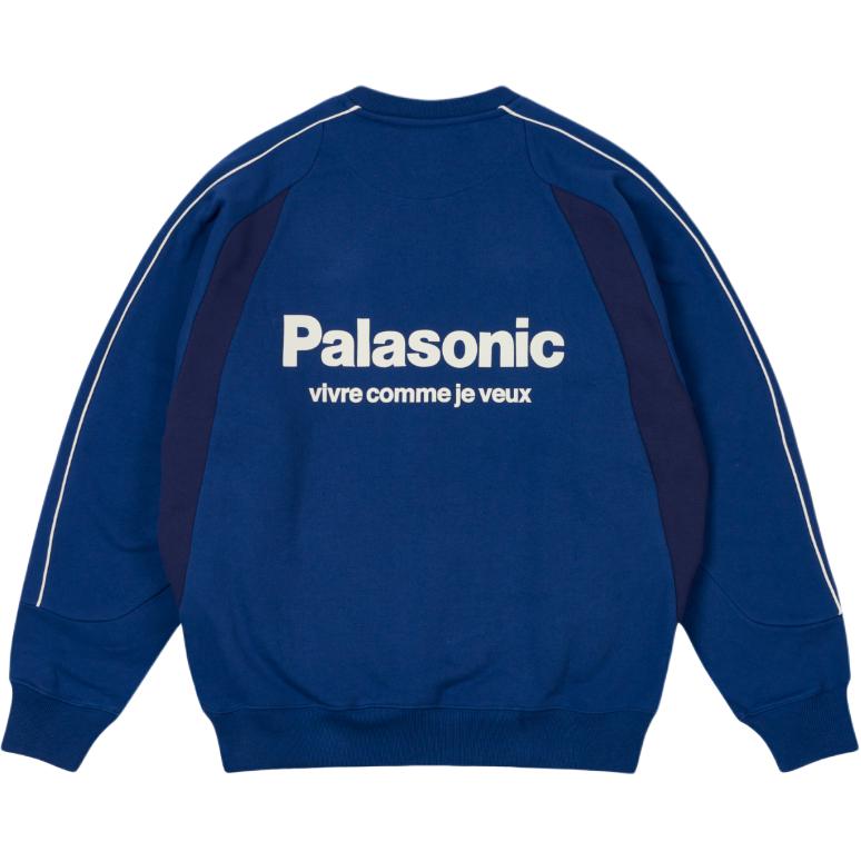 Palace Palais Pro-Team Crew Blue Berry Unisex Tops P28CS112