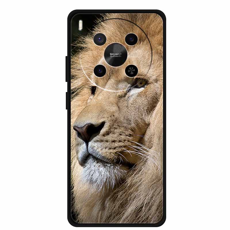 For ZTE Blade V70 Max Case NubiaV 70 Max Wolf Lion Cartoon Silicone TPU Phone Cover For Nubia V70 Max Soft Protective Funda Para