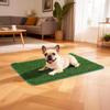 Pet Pee Pad Decorative Vivid Fake Grass Delicate Portable Grass Mat Wear-Resistant Cage Pet Accessory Puppy Training Dog Supply