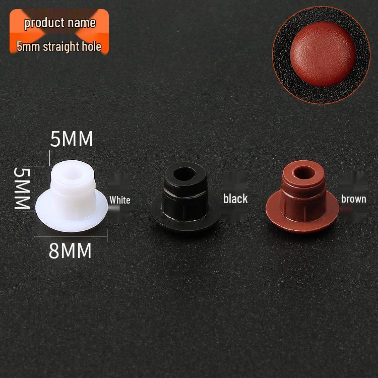 Yingya Furniture Moisture-Proof Plastic Screw Hole & Hinge Plug Cover (5-40mm).