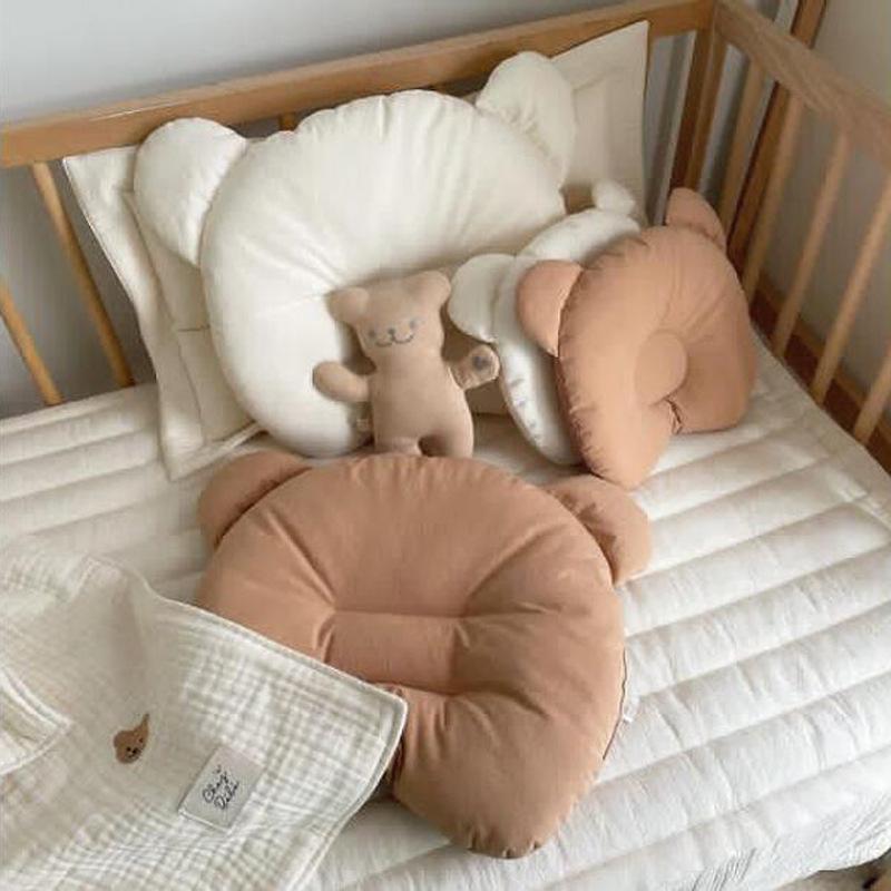 Baby Anti-Flat Head Pillow | Pure Cotton for 0-3 Years | Newborn Shaping Pillow