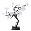 24LED Fiber Optic Tree Lamp USB Powered Simulation Flower Light for Household Decoration