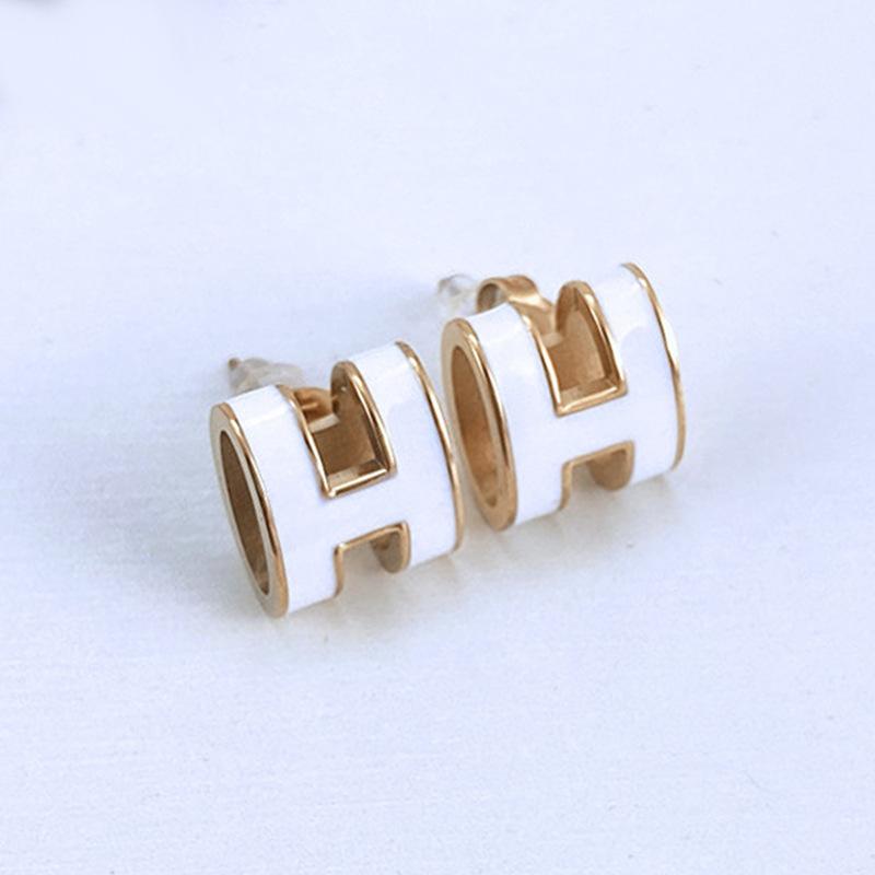 2026 Temperament Generous Earrings, Three-dimensional Color Dropper Earrings, Compact Commuting Earrings Accessories