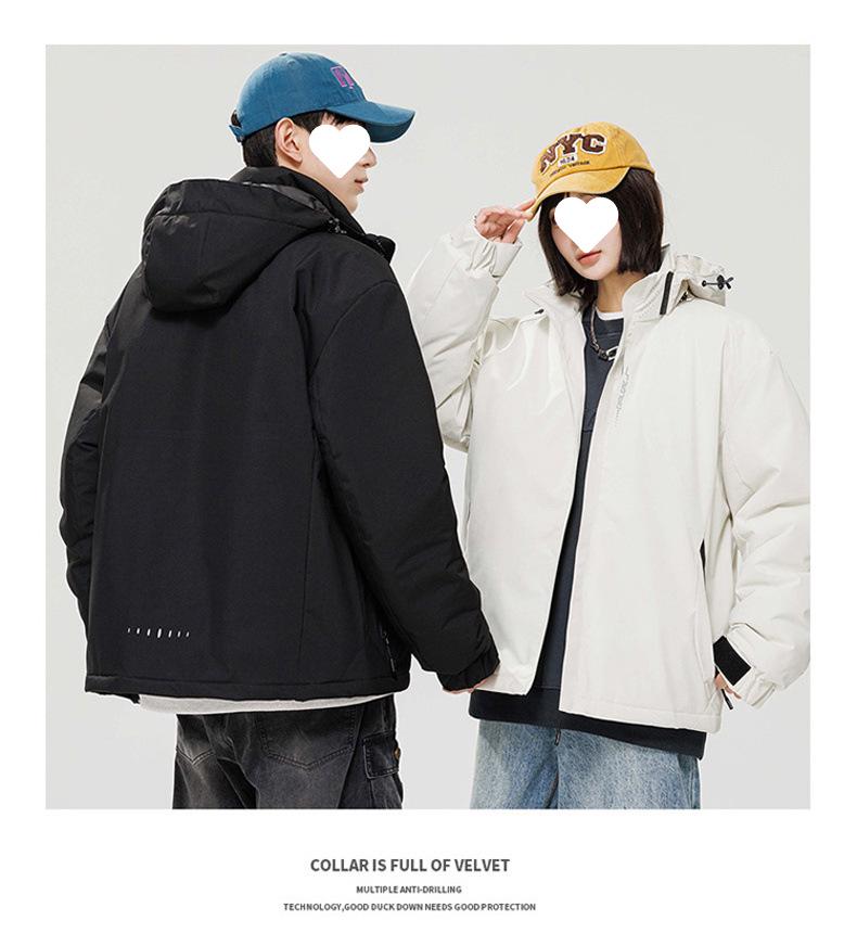 Graphene Waterproof Ski Jacket - Men's Winter Cotton Coat, Trendy Autumn Style for Couples