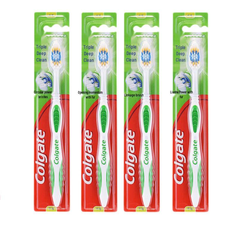 Colgate Triple Deep Clean Toothbrush (4-Pack)