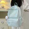 Schoolbag high value ins schoolbag female college students versatile simple lightweight students junior high school high school large capacity 