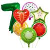 Fruit-themed Balloon Set for Children's Fruit Birthday Party Decoration