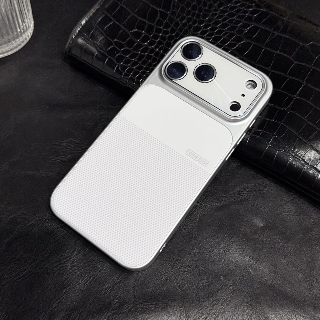 Luxury Matte Non-slip Phone Case For iPhone 17 Air 16 15 14 13 Pro Max Glass Camera Lens Protection Shockproof Protective Cover