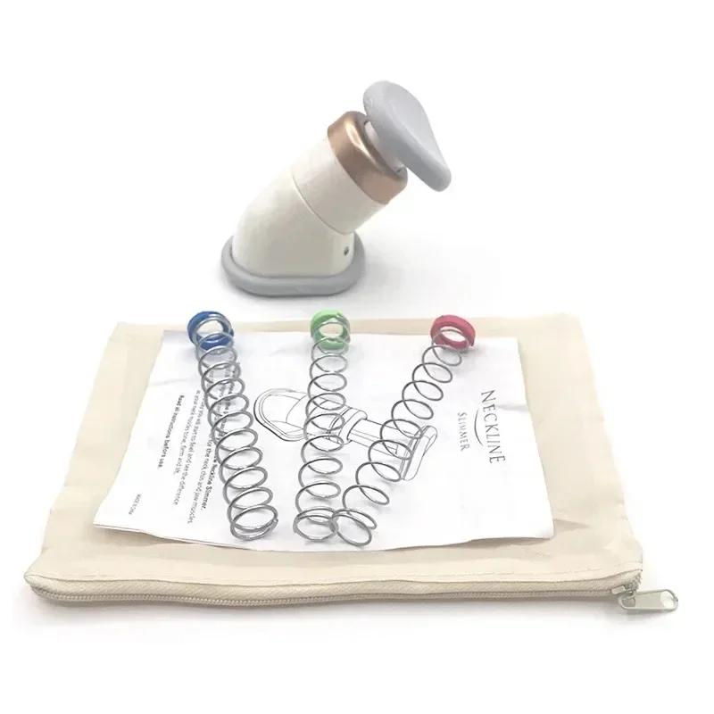Chin massage slim neck line exercise device, neck exercise device, wrinkle removal chin body massager, facial lifting tool