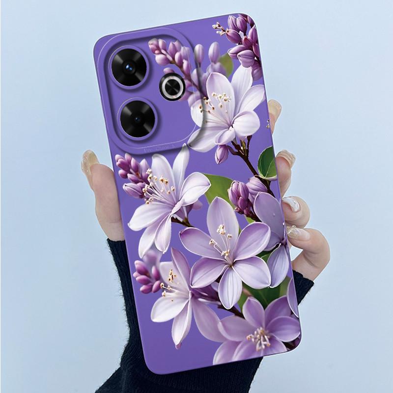 Hülle Für Xiaomi Poco M6 4G Redmi 13 4G 13 5G Niedlicher Panda Süße Mädchen Katzen Silikon Weiche Rückabdeckung Stoßstange Schlanke Schutzhülle