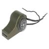 2pcs Outdoor Whistle Compass Thermometer 3 In1whistle Couple Survival Whistle Field Training Survival Tools - PR