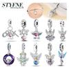 Decorative Charms Plata Originales Pearl Angel Beads For Charms Copper Chic Bracelet Beads Jewellery Making Women'S Gift