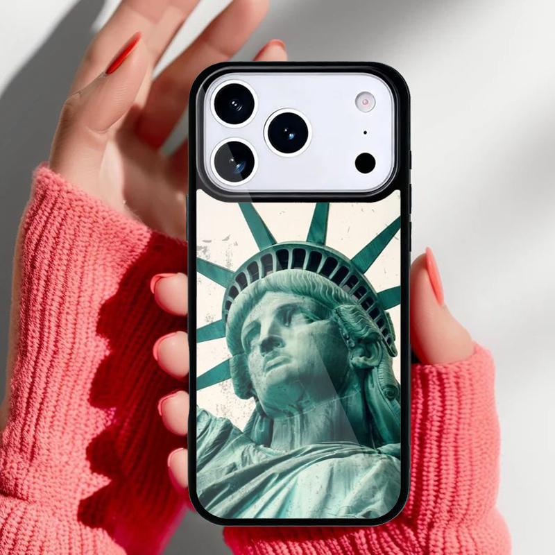Flag American USA Flag Phone Case for iPhone 17 16 15 14 13 Pro Max Back Cover for 12 11 Pro Coque