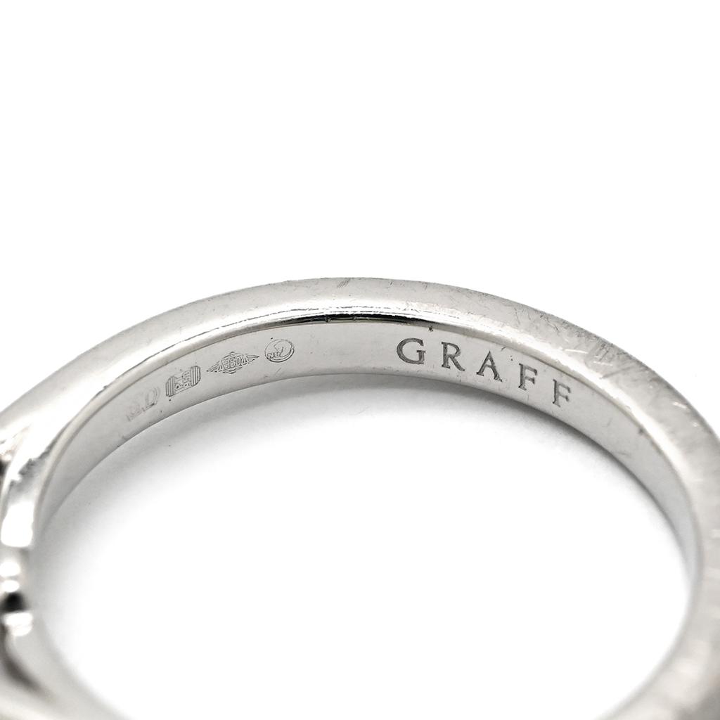 GRAFF Paragon SolitaireRing ring Pt950/diamond #6.5(JP Size) Array