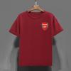 Arsenal Weinrot Fußball T-Shirt Premium Baumwolle