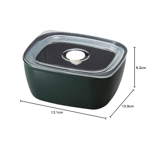 Tatsumiya Quick Washable Storage Container, Dark Green, Medium, 450mm, 30393mm