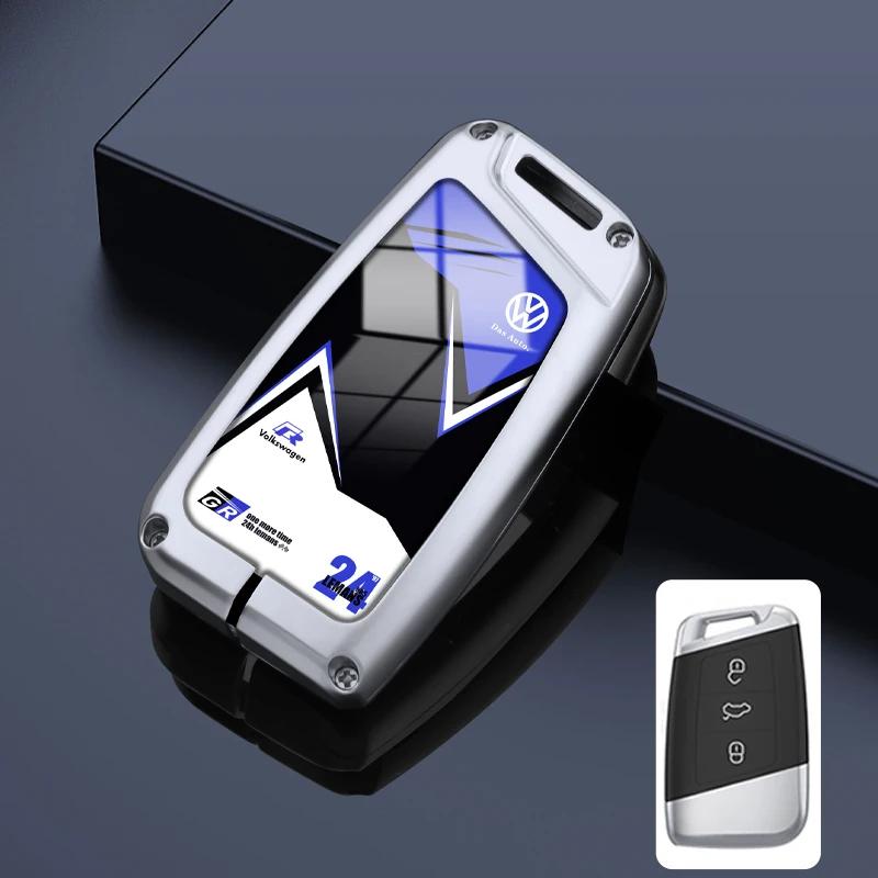 

VW GTI GOLF 2026 Hot For VW VOLKSWAGEN 3 Buttons Car Smart Key Case Cover Protector Shell for VW Volkswagen Magotan GTE Passat B